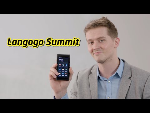 Langogo Summit（ランゴーゴー・サミット）-104言語の即時翻訳！高精度の文字起こしもできる大画面ハイエンドAIボイスレコーダー