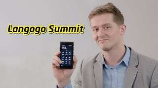 Langogo Summit（ランゴーゴー・サミット）-104言語の即時翻訳！高精度の文字起こしもできる大画面ハイエンドAIボイスレコーダー