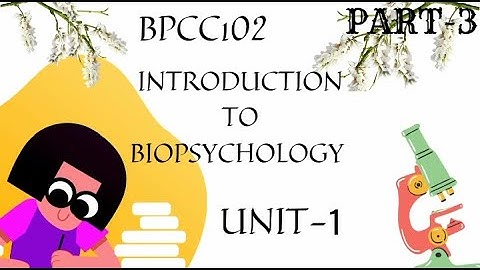 BPCC102/ UNIT-1/METHODS TO STUDY BIOPSYCHOLOGY/IGNOU/BAPCH/PSYCHO STUDY
