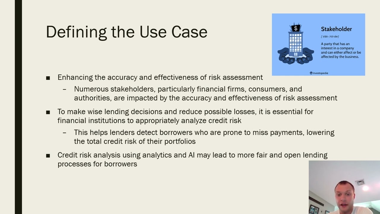 Financial Industry:  Credit Risk Analysis
