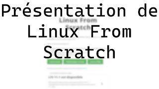 La pureté suprême de Linux - LFS (Linux From Scratch)