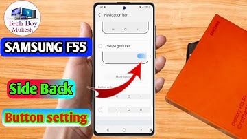 samsung f55 side back button, samsung f55 side back setting