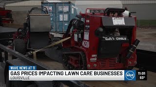 Gas prices force local landscaper to consider price hikes