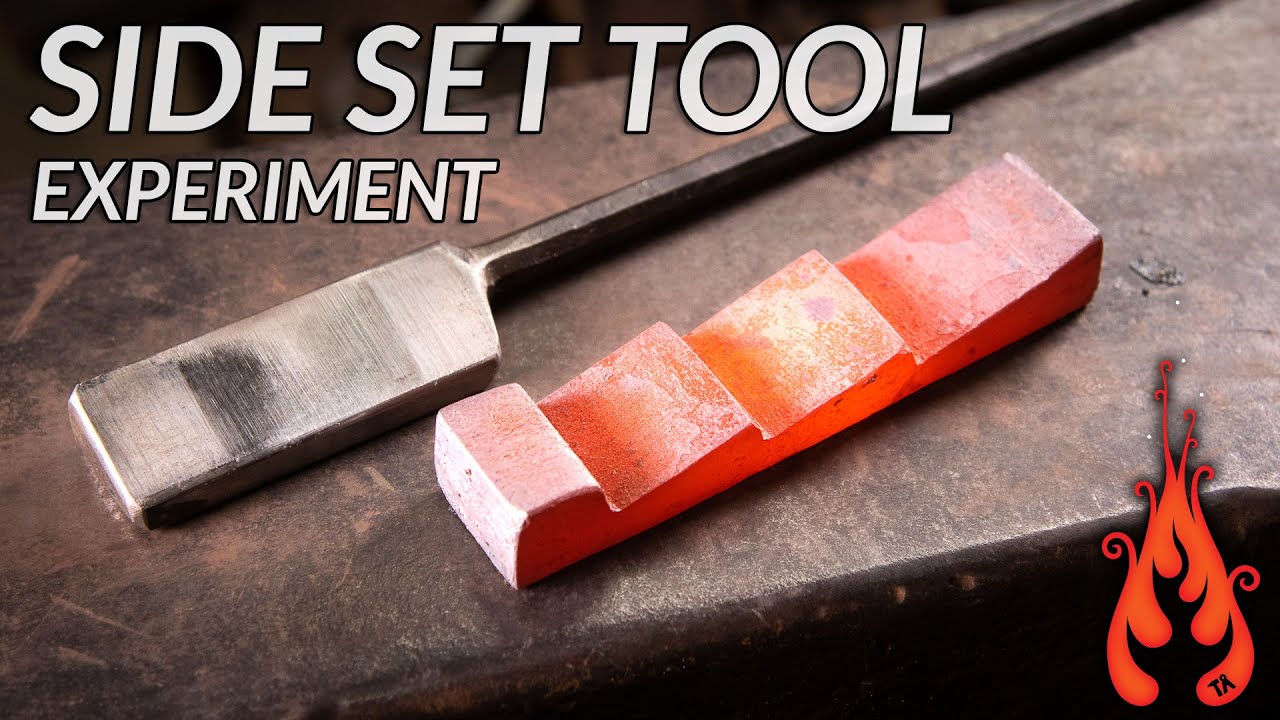 Blacksmithing - Forging a side set tool
