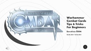 Warhammer Combat Cards Tips Tricks For Beginner Players 11062021