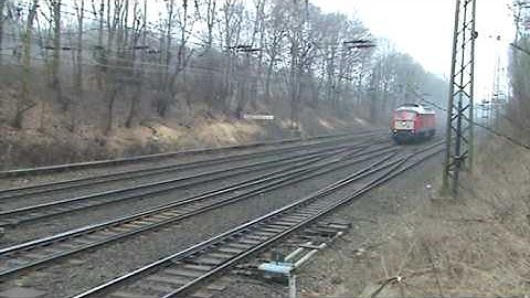 Power move, diesel engine ,locomotive Ludmilla Baureihe232 DB Schenker Rail