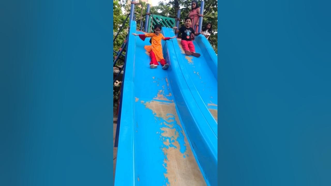 big-blue-slide-at-kharghar-garden-armaan09-vlogs-youtube