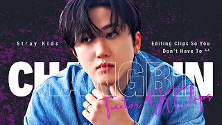 Changbin Stray Kids - 4K Editing Clips Slow Motwixtor