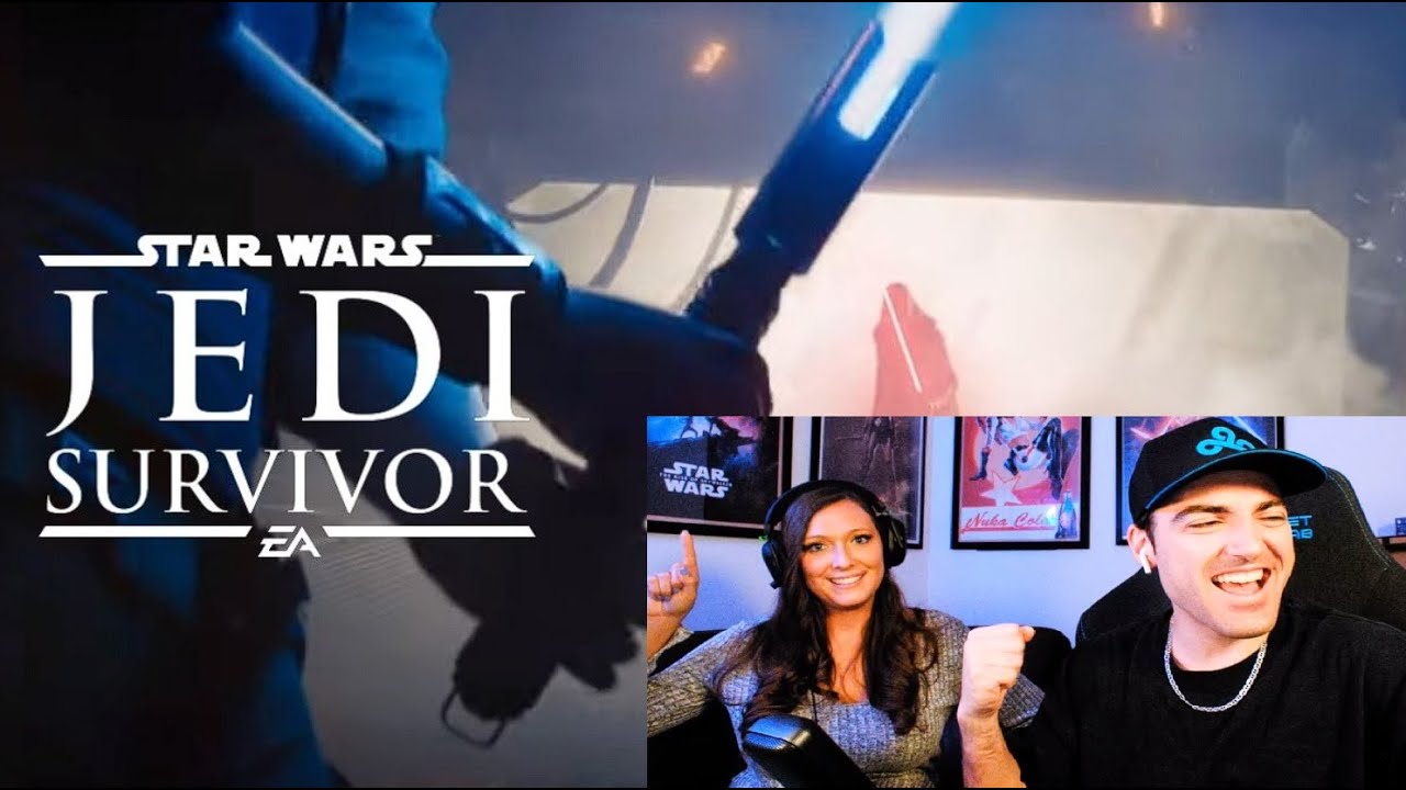 Star Wars Jedi Survivor Cinematic Teaser Trailer REACTIONS YouTube
