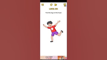 put the leg on the head 😅/play level 152/brain blow/game girl 🤩🤩