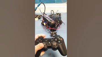 PS3 Controller + Omni Robots. #robotics #microcontroller #omnidirectional @baqumau-Mechatronics