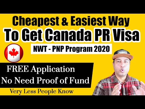 CHEAPEST PR Visa Program In 2020 - Northwest Territories PNP