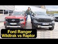 Ford Ranger Wildtrak vs. Ranger Raptor Vergleich: Nutzfahrzeug gegen Spaßmaschine [4K] - Autophorie