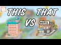 This vs that  hotel  toca life world 