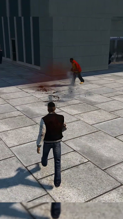 Gun pulled in wrong place #gta #gtaiv #gta4