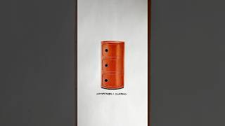 kartell componibili classic #modernism #mcm #furnituredesign # #markerillustration kartell componibili classic #modernism #mcm #furnituredesign # #markerillustration