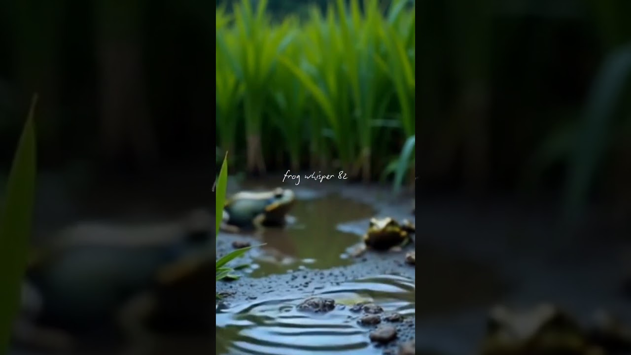 ASMR: Echoes of Frogs in a Quiet Rice Field 