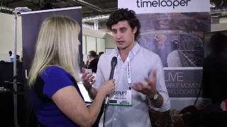 TechCrunch 2016 - Nick Larson Of Timelooper Talks Embedded Virtual Reality Content