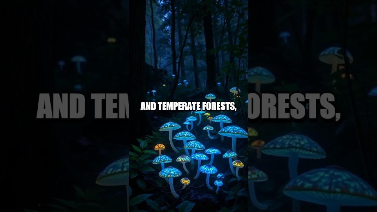 The Secret Illumination of the Bioluminescent Fungi: Nature's Hidden Lights