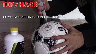 Sellar Balon Futbol Pinchado