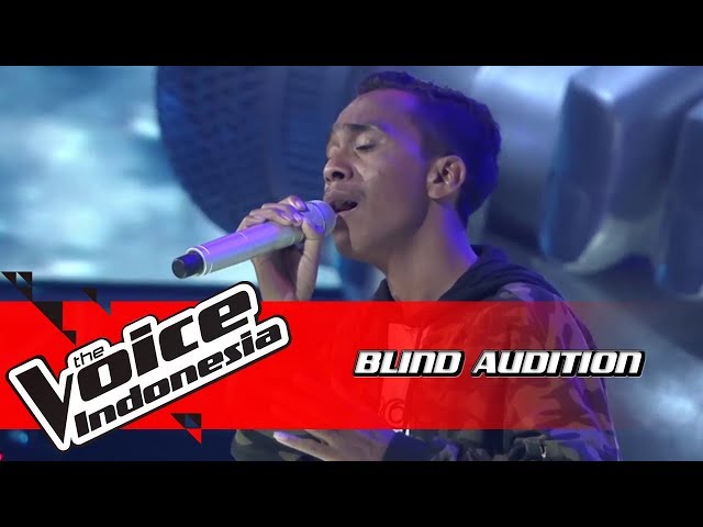 Ronald - Damai Bersamamu | Blind Auditions | The Voice Indonesia GTV 2018 class=