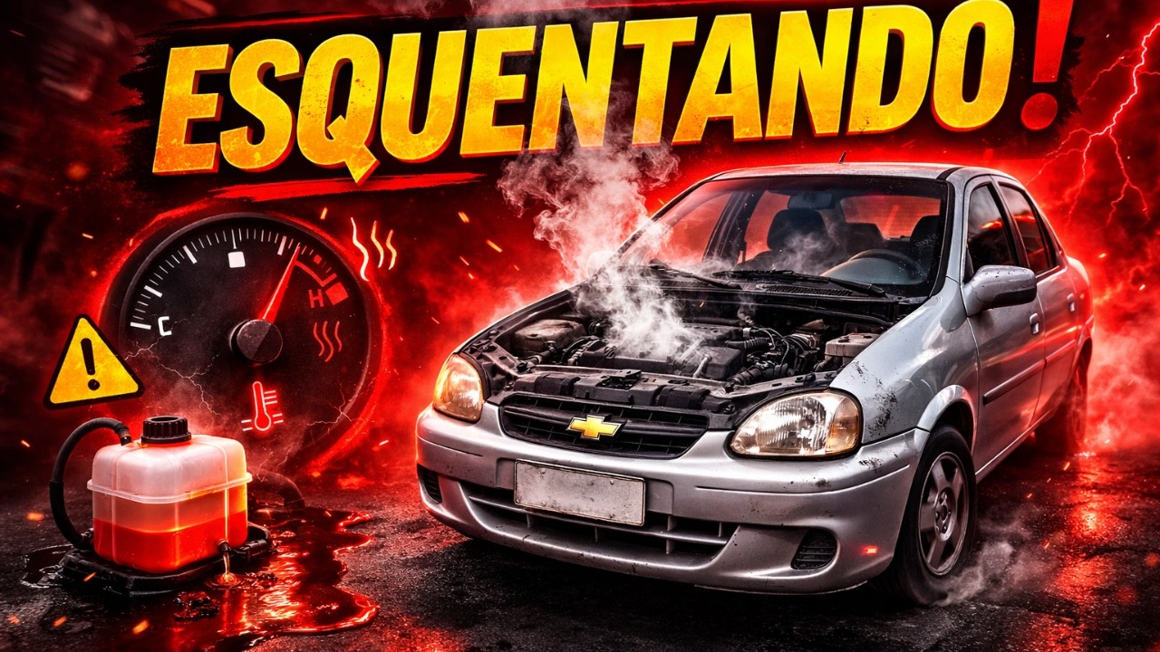 Chevrolet Corsa Classic Esquentando MUITO? Como resolver! RaiaGarage ...