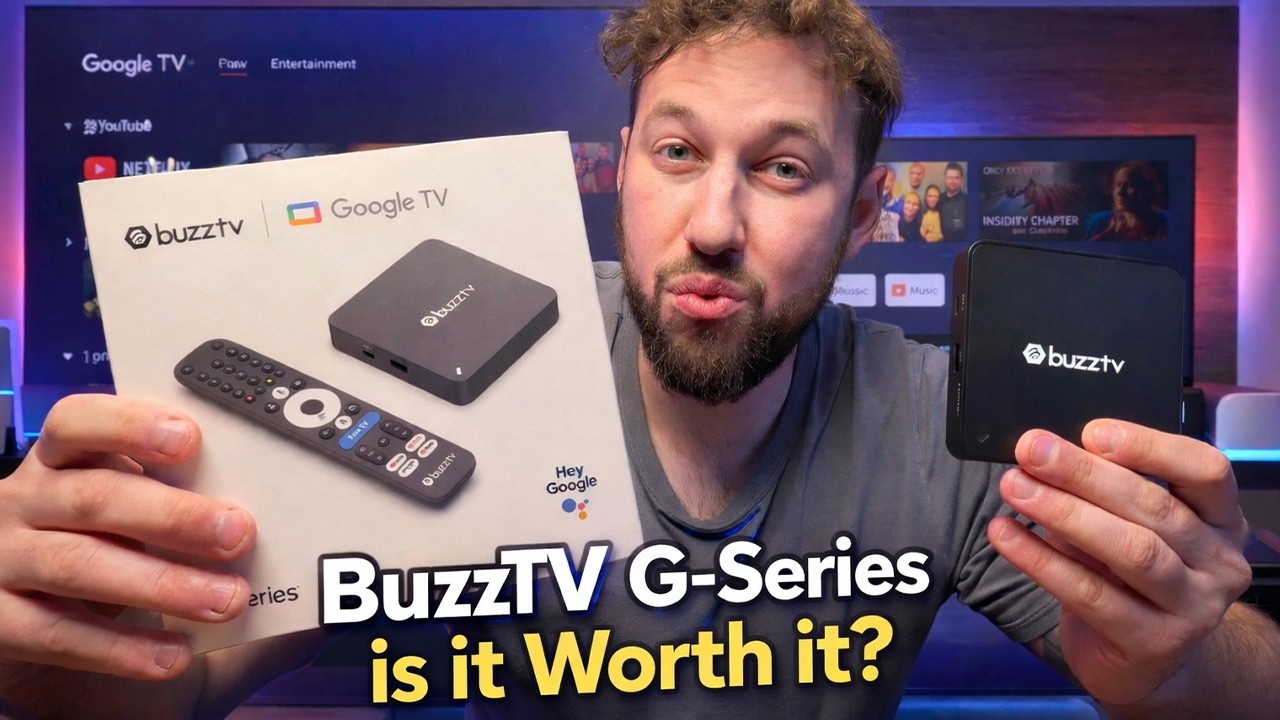 Unreleased Buzz TV G Series TV box First Look - NEW AI Upscaling - YouTube