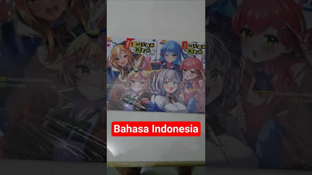 Shiranui Kensetsu Manga: Shiraken Scholar Society 1 & 2 (Bahasa Indonesia)