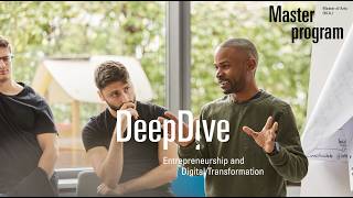 Celebrity Why YOU should apply for the DeepDive Master "Entrepreneurship & Digital Transformation" Wealth