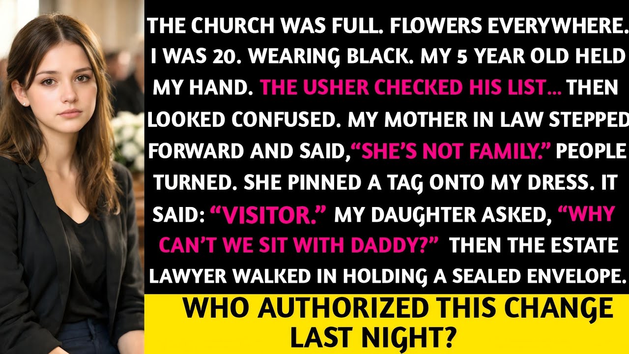 At My Husband’s Funeral, His Mother Told the Usher I Was “Just a Girl He Felt Sorry For.”