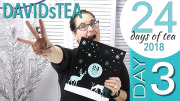 Day 3 - DAVIDsTEA 24 days of tea {review & talk time}