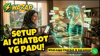 WAZAP AI Chatbot Tutorial. Cara Bina Wasap Chatbot Mudah &amp; FREE