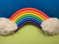 Pool Noodle Rainbow - DIY