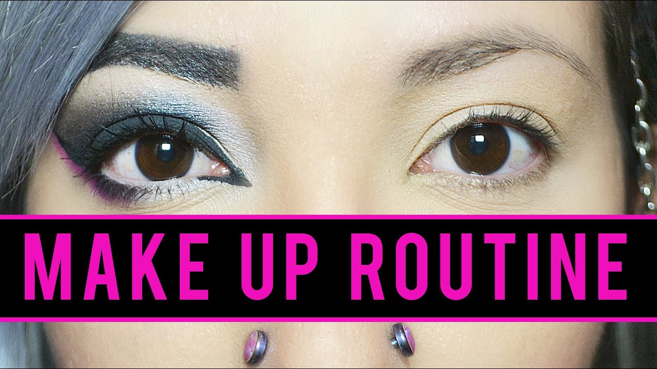 Make Up Routine (Eyes and Eyebrows) Rutina de maquillaje (ojos y cejas
