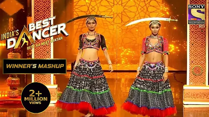 Saumya & Vartika's Stunning Folk Dance On 'Resham Ka Roomal' | India’s Best Dancer 2|Winner's Mashup