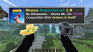 The BEST View Model Pack For Minecraft Bedrock! (New Xnova Remastered Pack! Better MCPE 0.26+)
