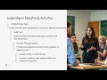 Lecture 11 Pedagogical Leadership and Guidance in Educational Activities