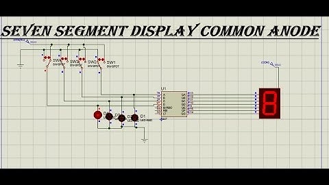 how to use 7 Seg Display Common Anode