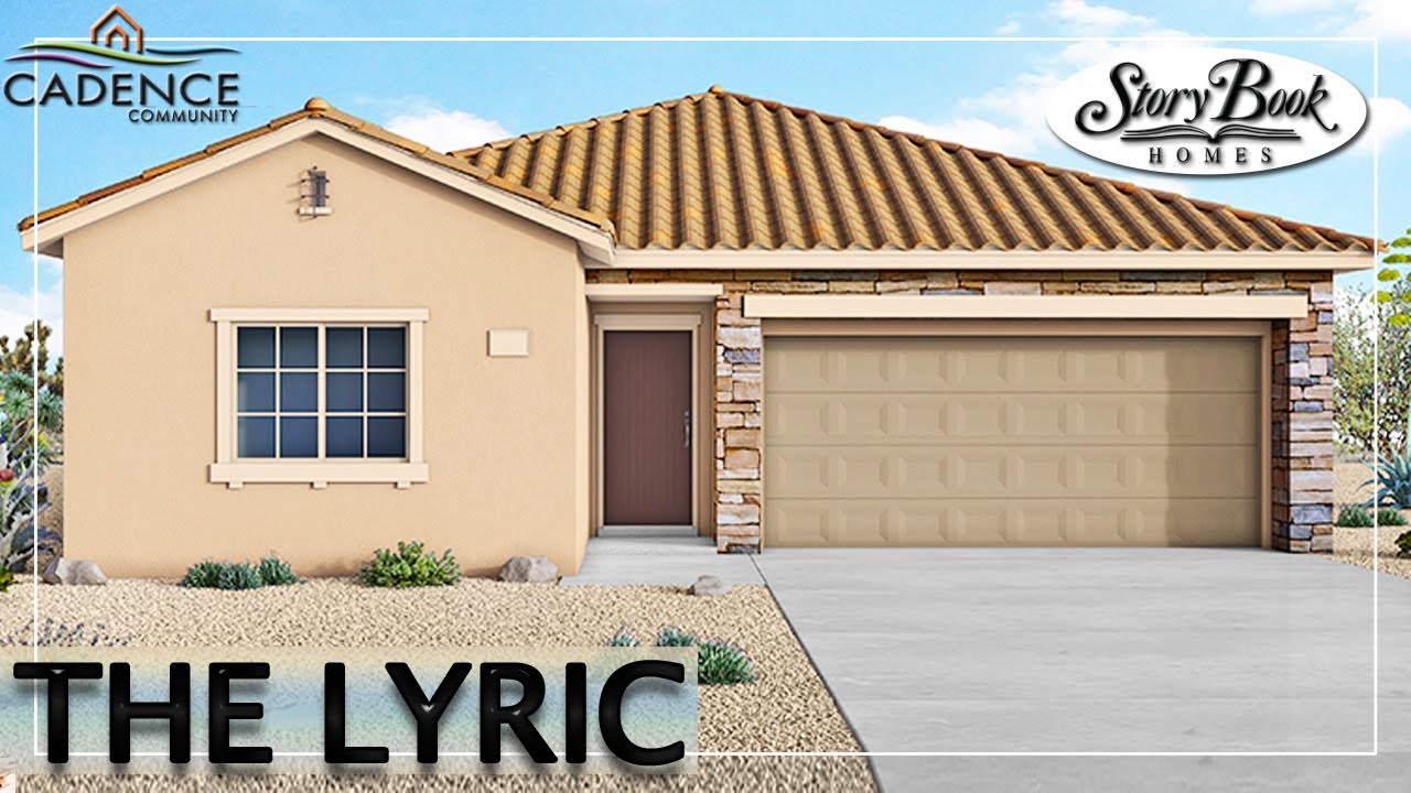 The LYRIC Plan Single Story Home in Henderson by Storybook Homes - Rhapsody in the Cadence Community