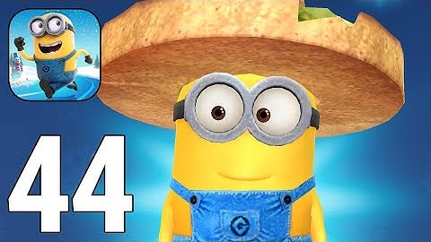 Despicable Me: Minion Rush Gameplay Walkthrough Part 44 - Tortilla Chip Hat Costume [iOS/Android]