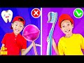 Keep Your Teeth Healthy Song + More Nursery Rhymes and Kids Songs Compilation