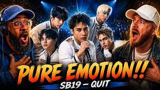 THIS PERFORMANCE GOT REAL FAST!! American Rappers React to SB19 - QUIT Live Performance