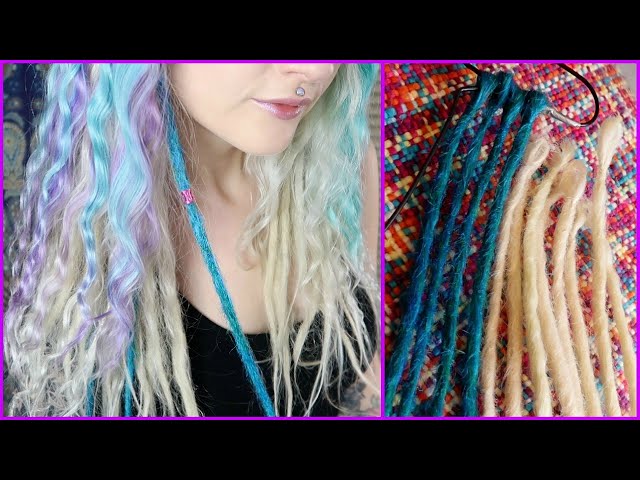 how to braid in temporary dread extensions (SE and DE!) 
