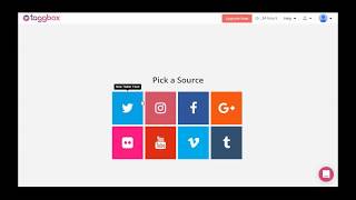 How to Create Social wall in Taggbox? screenshot 2
