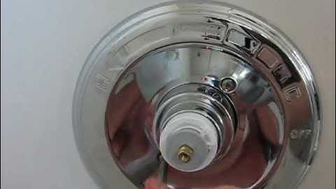 How to Fix a Leaking Delta 1400 Series Tub / Shower Faucet by Replacing the Cartridge