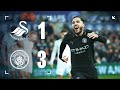 HIGHLIGHTS Swansea 1 3 Man City Doku Marmoush And Cherki Goals 