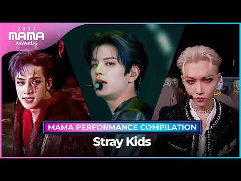 [#2022MAMA] Stray Kids(스트레이 키즈) MAMA PERFORMANCE COMPILATION (2022 MAMA 수상자 역대 마마 무대 모아보기)
