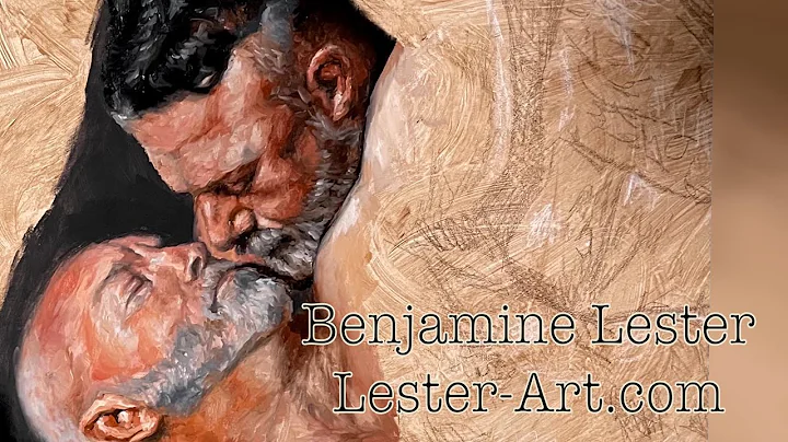 Painting Mans Face: Time Lapse Video