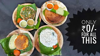 ₹ 0/- Bhar Pet Khana Khaya | Food At IDC South Indian Food Restaurant Street Food of India Bangalore