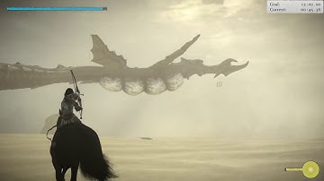 Shadow of the Colossus PS4 - Phalanx (Colossus 13) - Hard Time Attack